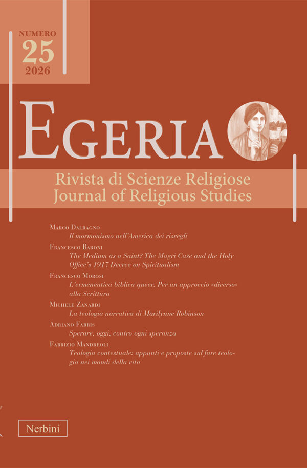 L’ermeneutica biblica <i>queer</i>. Per un approccio «diverso» alla Scrittura